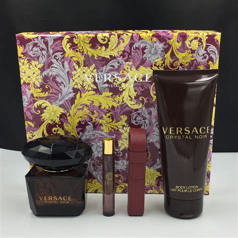 versace noir gift set